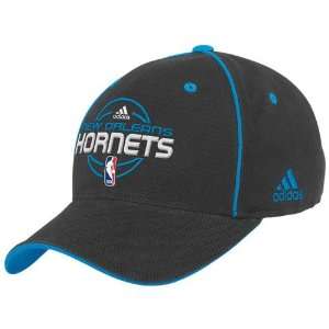  adidas New Orleans Hornets Black Official Team Adjustable 
