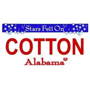  Alabama State Background License Plates COTTON Plate Tag 