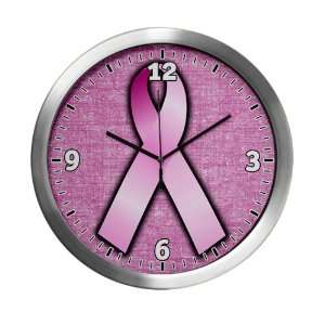  Modern Wall Clock Breast Cancer Pink Ribbon: Everything 