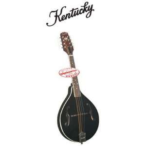  KENTUCKY STANDARD A MODEL MANDOLIN   BLACK KM 161 Musical 
