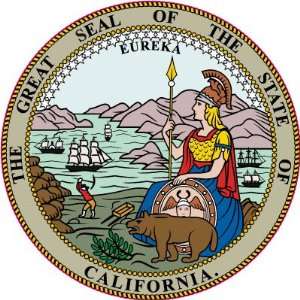  The Great Seal of the State of California United States 