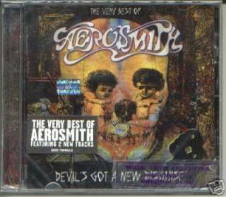AEROSMITH, DEVIL’S GOT A NEW DISGUISE – THE VERY BEST OF. FACTORY 