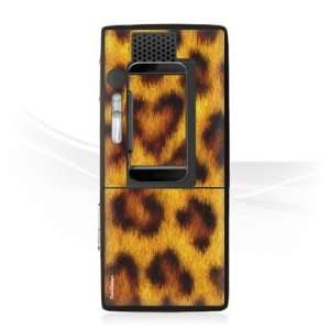  Design Skins for Sony Ericsson K800i   Leopard Fur Design 