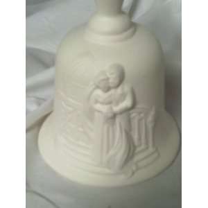  Wedding Bell Ceramic Bisque 