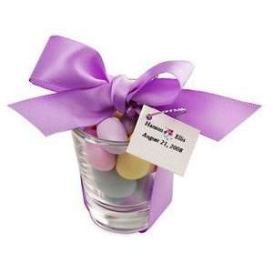 Shot Glass With Candy Wedding Favor:  Kitchen & Dining