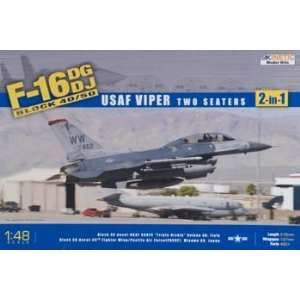  Kinetic Models   1/48 F 16DG/DJ Block 40/50 USAF Viper Two 