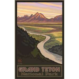 Northwest Art Mall Teton National Park Snake River Overlook Artwork by 