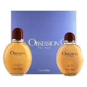  Obsession by Calvin Klein for Men 2 Piece Set Includes 