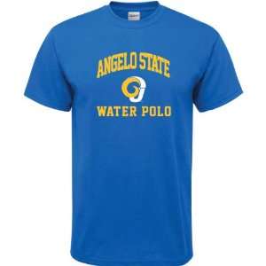   State Rams Royal Blue Water Polo Arch T Shirt
