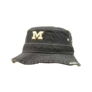 Michigan Wolverines Ice Backet Hat (Navy Blue)  Sports 