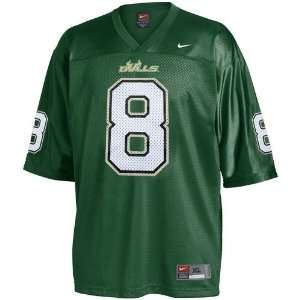 Nike South Florida Bulls #8 Green Replica Football Jersey (X Large 