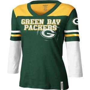  Green Bay Packers Youth Girls Long Sleeve Statement T Shirt 