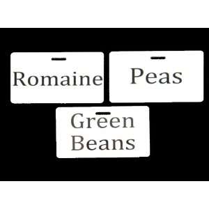    Garden Label Marker Tags with Slot Punch: Patio, Lawn & Garden