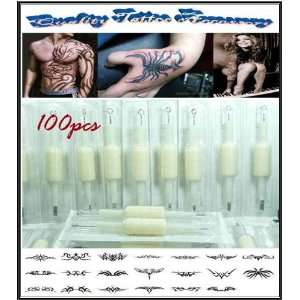   Grips and 100 Disposable Tattoo Needles Assorted High Qulaity Health