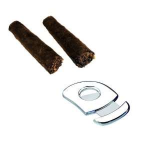   : Smoking Accessories Fine Silver Plated Cigar Cutter: Home & Kitchen
