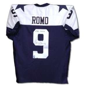  Tony Romo Signed 5 TD 11/23/06 Reebok Authentic Jersey 