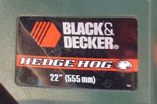Black & Decker Hedge Hog Trimmer 22 555mm Blade  