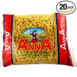 Anna Elbows #81, 1 Pound Bags (Pack of 20)  Grocery 
