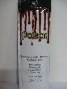 PACK POISON EXTREME TINGLE BRONER INDOOR TANNING LOTION  