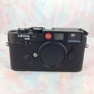 Leica M6 Rangefinder 35mm Film Black Camera Body #1779XXX  