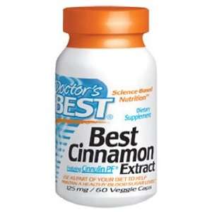  Doctors Best Cinnulin PF Best Cinnamon Extract 60VC 