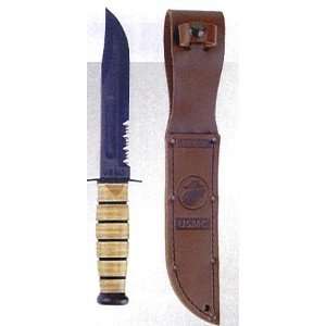  Genuine Ka Kar USMC Combat Knife: Sports & Outdoors