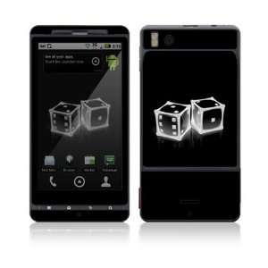  Crystal Dice Protector Skin Decal Sticker for Motorola 