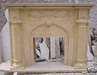marble Fireplace Mantel sculputure surround polishing  