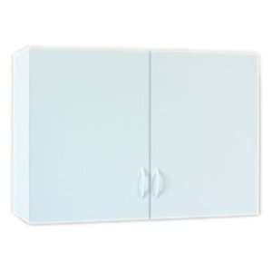   Do+Able Products Two Door Wall Cabinet, White #12211: Home & Kitchen