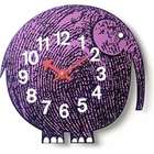 George Nelson Purple Elephant   George Nelson Zoo Timer Wall Clock