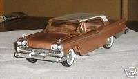 1959 Ford Galaxie 2dr Ht, AMT, Promo, 1/25 scale, plastic and metal 