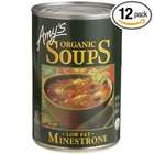Amys Organic Minestrone Soup, 14.1 Ounce Cans (Pack of 12)