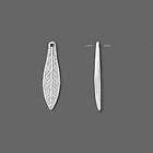 50 Pieces Wholesale Lot Silver Leaf Charms Drops Jewelr