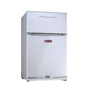  Refrigerator, White  Nostalgia Electrics Appliances Refrigerators 
