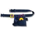 Genau Gear 4105 5 Pocket Nail/Tool Bag with Belt, Black