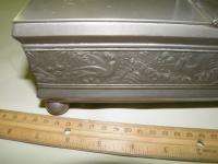 Antique Meriden B. Company Silverplate Figural Humidor  