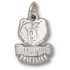 LogoArt Memphis Grizzlies Sterling Silver Logo 3/8 Pendant