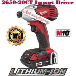 Milwaukee   M18 Lithium Ion Hammer Drill & Impact  2697 22CT  