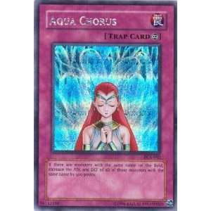   YuGiOh Aqua Chorus PCK 002 Promo Secret Rare Card [Toy]: Toys & Games