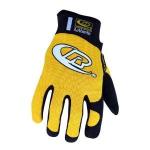 Ringers Gloves 134 09 Authentic Glove, Yellow, Medium 