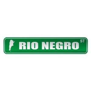   RIO NEGRO ST  STREET SIGN CITY ARGENTINA: Home 