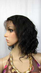 lace front wig remy indian hair bodywave 1b# 10wigs  