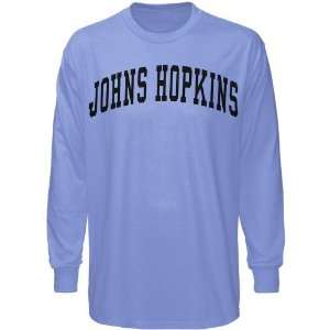  Johns Hopkins Blue Jays Light Blue Vertical Arch T shirt 