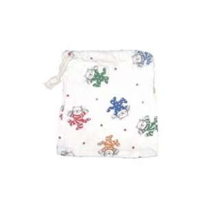 Pajama Cat Mini Drawstring Tote Bag in WHITE / MULTI   6 