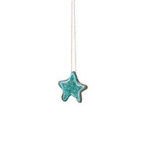  Star Shaped Blue Icing Cookie Christmas Ornament: Home 
