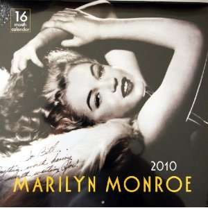  Marilyn Monroe a 16 Month 2010 Wall Calendar 12 X 12 