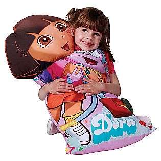 Figural Pillow Sham  Dora The Explorer Baby Bedding Pillows 
