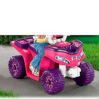 Power Wheels Fisher Price Barbie Lil Trail Rider ATV Girls Sport Quad 