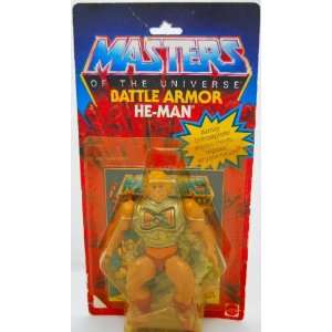  Masters of the Universe   1983   Battle Armor He Man Action Figure 