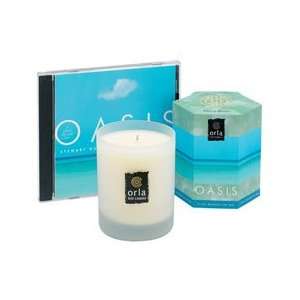  Oasis 100% Soy Wax 35hr Candle  Gift Box: Home & Kitchen